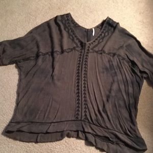 Free People the dye top sz Med